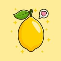 limão fruta vetor