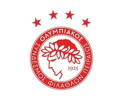 olympiacos clube logotipo símbolo vermelho Grécia liga futebol abstrato Projeto vetor ilustração