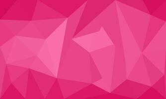 abstrato poligonal cumprimento Projeto fundo em Rosa cor. triangular geométrico forma padronizar. vetor ilustração Projeto modelo