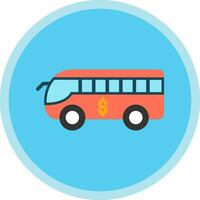 design de ícone de vetor de ônibus