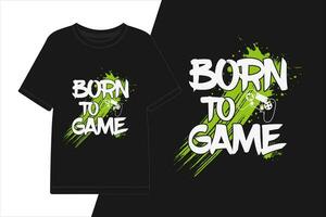 vetor nascermos para jogos jogos gráfico camiseta Projeto jogos camiseta