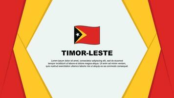 timor leste bandeira abstrato fundo Projeto modelo. timor leste independência dia bandeira desenho animado vetor ilustração. timor leste fundo