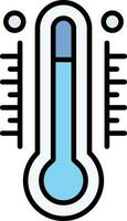 ícone de vetor de termômetro