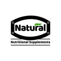 natural nutricional suplementos erro de digitação vetor ícone.