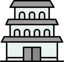 Matsumoto castelo vetor ícone