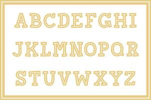 versátil coleção do crânio alfabeto cartas para vários usa vetor