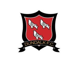 dudalk fc clube símbolo logotipo Irlanda liga futebol abstrato Projeto vetor ilustração