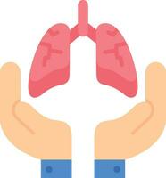 ícone de vetor de doação de órgãos