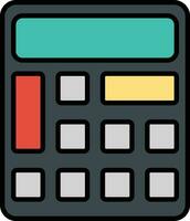 ícone do vetor calculadora