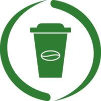 ícone de vetor de xícara de café