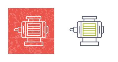 ícone de vetor de motor elétrico