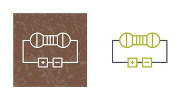 ícone de vetor de resistor