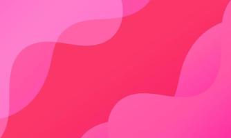 fundo de onda fluido rosa abstrato vetor