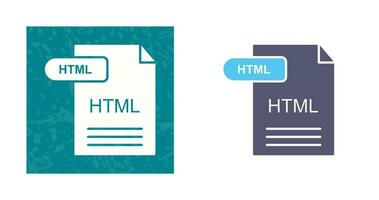 ícone do vetor html