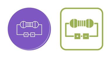 ícone de vetor de resistor