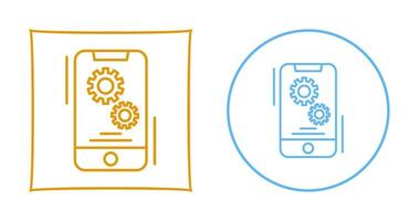 ícone de vetor de configuração