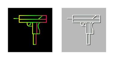 ícone de vetor de arma exclusivo