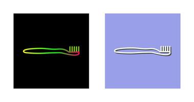 ícone de vetor de escova de dentes