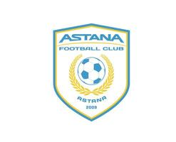 fc Astana símbolo clube logotipo Cazaquistão liga futebol abstrato Projeto vetor ilustração