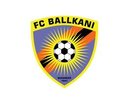 balkani clube logotipo símbolo Kosovo liga futebol abstrato Projeto vetor ilustração