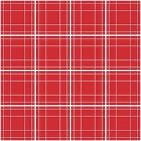 padrão sem emenda de tartan vermelho brilhante. ilustração vetorial vetor