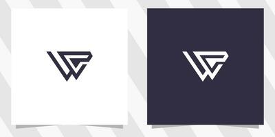 carta banheiro cw logotipo Projeto vetor