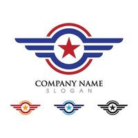 falcon logo template vector