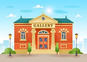 edifícios de galerias ou museus