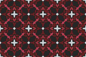 oriental padrões. branco, vermelho e Preto fundo com árabe enfeites. padrão, fundo e papel de parede para seu Projeto. têxtil ornamento. vetor ilustração.