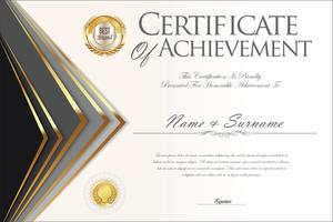 Certificado vetor