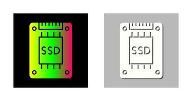 ícone do vetor ssd