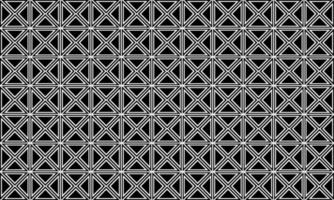 moderno padrão geométrico preto sem costura vetor