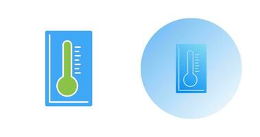 ícone de vetor de termômetro