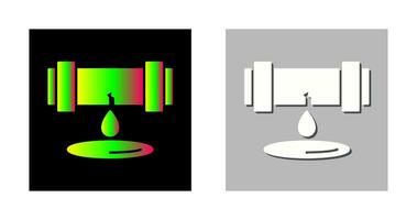ícone de vetor de vazamento