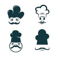 imagens do logotipo do chef vetor