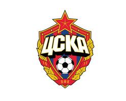 cska Moscou clube logotipo símbolo Rússia liga futebol abstrato Projeto vetor ilustração
