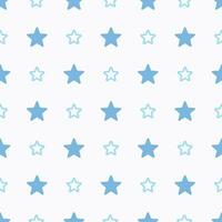 simples azul estrelas desatado padronizar projeto, Estrela fundo vetor