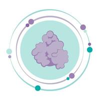 proteína Ciência vetor ilustração gráfico ícone símbolo