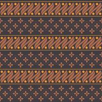 padrão sem emenda de batik parang tradicional