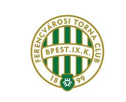 ferencvárosi tc clube símbolo logotipo Hungria liga futebol abstrato Projeto vetor ilustração