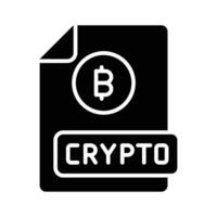 bem projetado ícone do bitcoin documento, btc com documento vetor