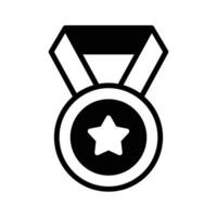 uma na moda vetor Projeto do medalha dentro moderno estilo, a editável ícone do Estrela medalha