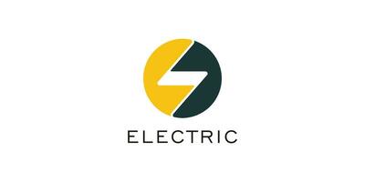 elétrico logotipo Projeto elemento vetor com moderno conceito