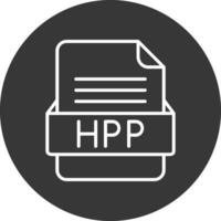 hpp Arquivo formato vetor ícone