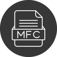 mfc Arquivo formato vetor ícone