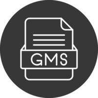 gms Arquivo formato vetor ícone