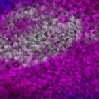 pano de fundo vector rosa claro roxo com linhas, triângulos.