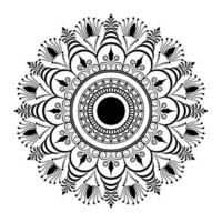 desenho de fundo de mandala vetor