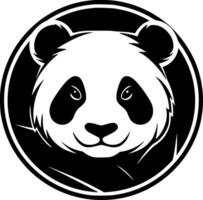 panda - minimalista e plano logotipo - vetor ilustração