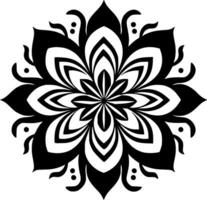 mandala - minimalista e plano logotipo - vetor ilustração